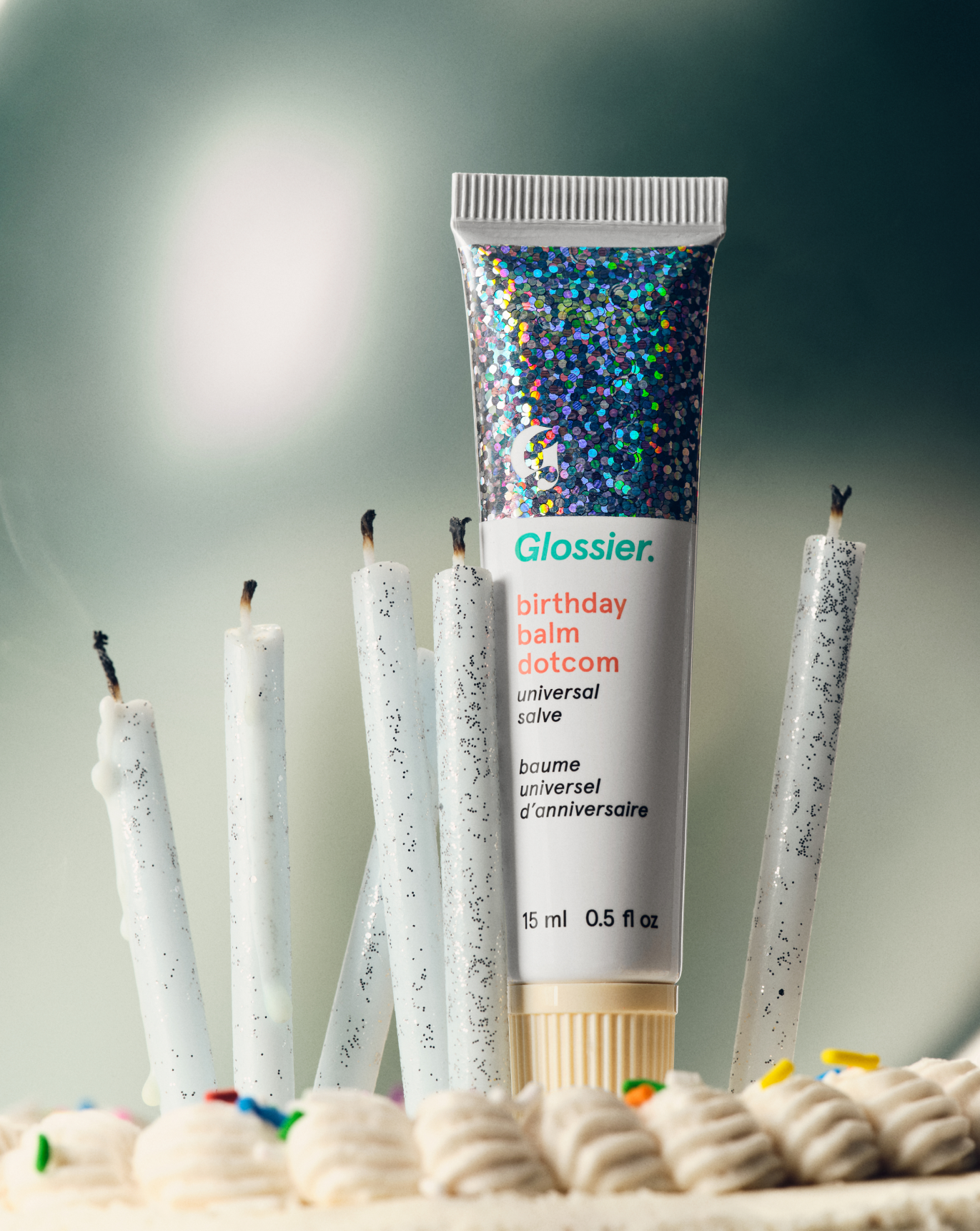 Glossier lip BARM birthday Wildfig チャーム付 Glossier lip BARM birthday Wildfig チャーム付